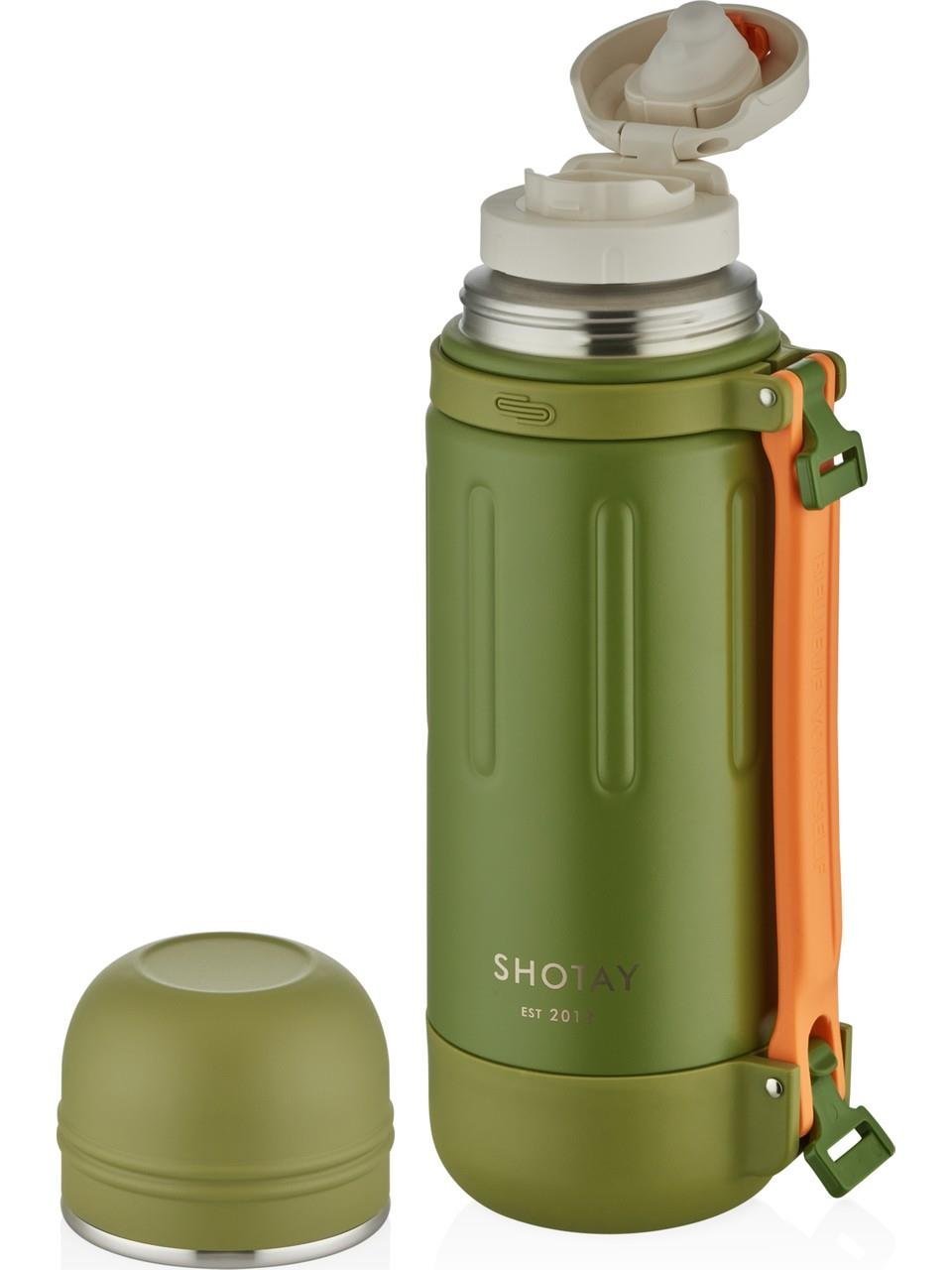 Shotay Take Trip Termos 1200 ml Yeşil Shotay SHT ST 8255 Y