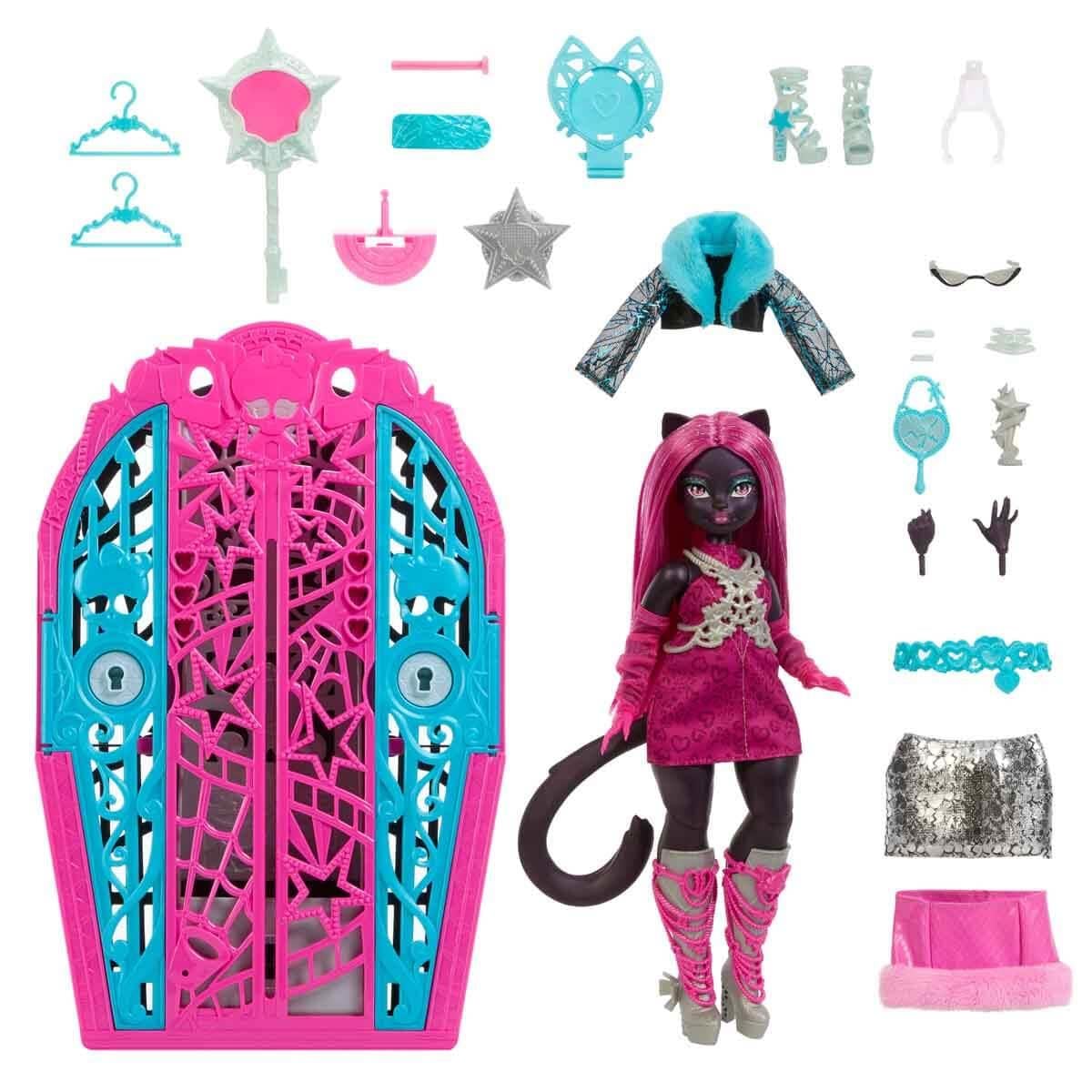MONSTER HIGH GIZEMLI ARKADASLAR OYUN SETI CATTY NOIR JBG79-JBG82 Diğer JBG82