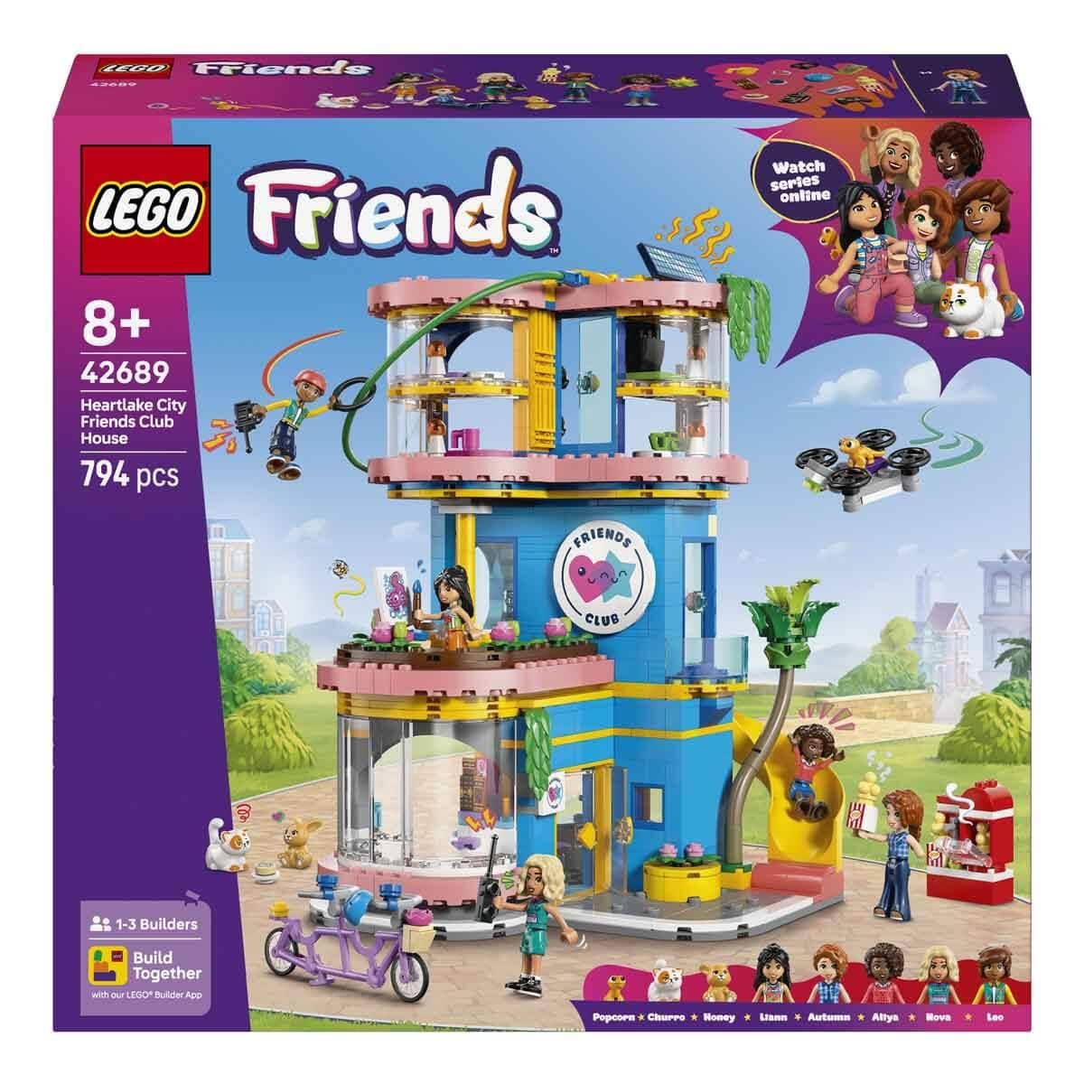LEGO FRIENDS HEARTLAKE SEHRI FRIENDS KULUP EVI 42689 Diğer LGF42689