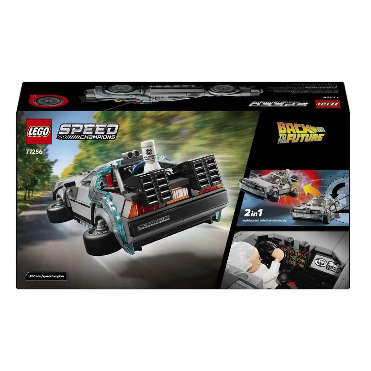 LEGO SPEED CHAMPIONS GELECEGE DONUS’TEN ZAMAN MAKINESI 77256 Diğer LSR77256