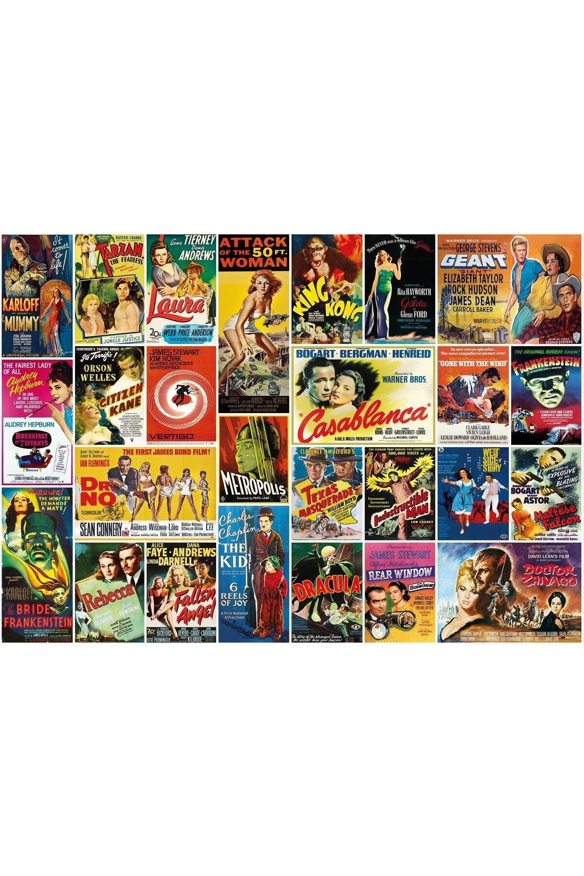 PUZZLE 1000 VINTAGE MOVIE POSTERS Diğer 20759