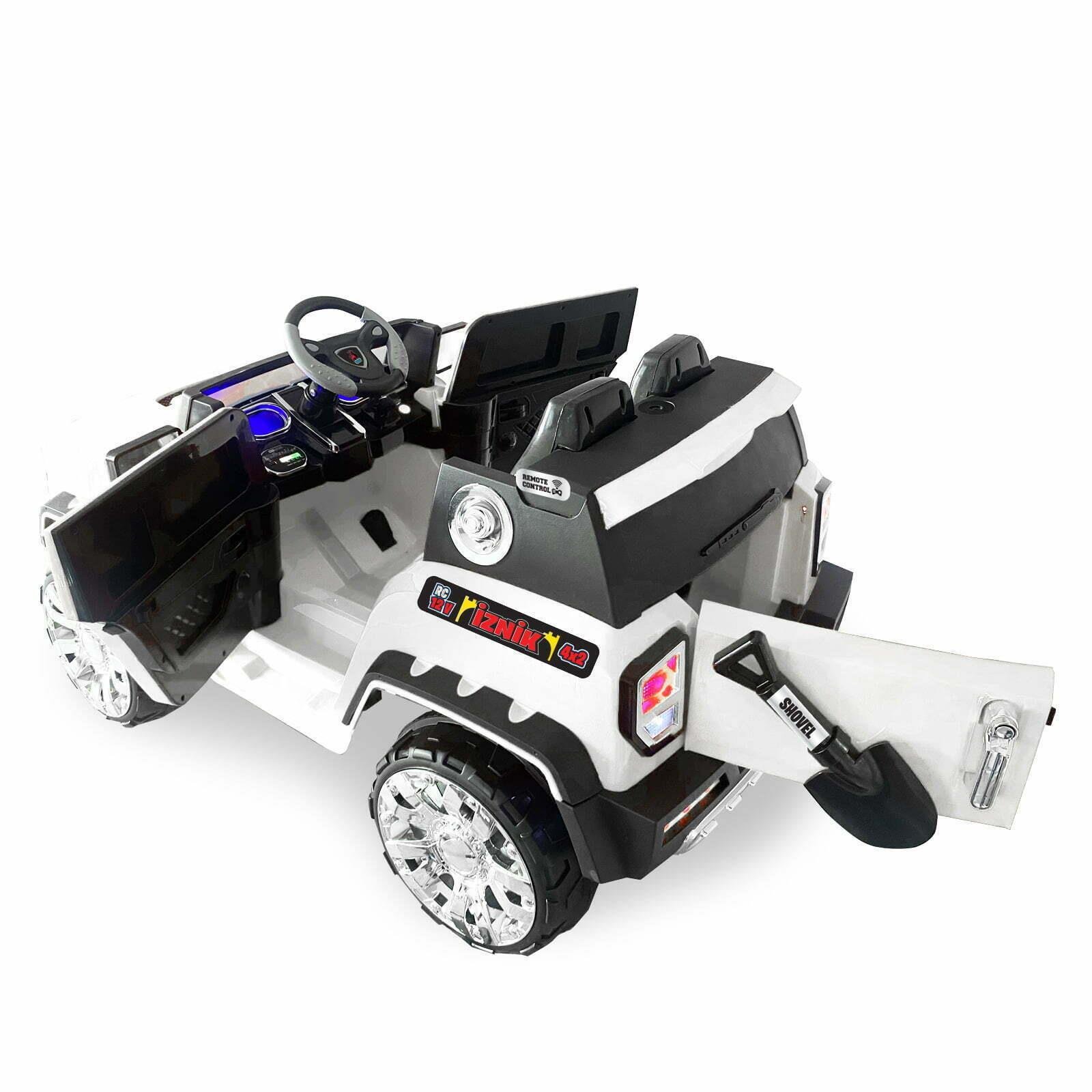 IZNIK AKULU ARABA 12V BEYAZ Diğer AKR 95 332 B