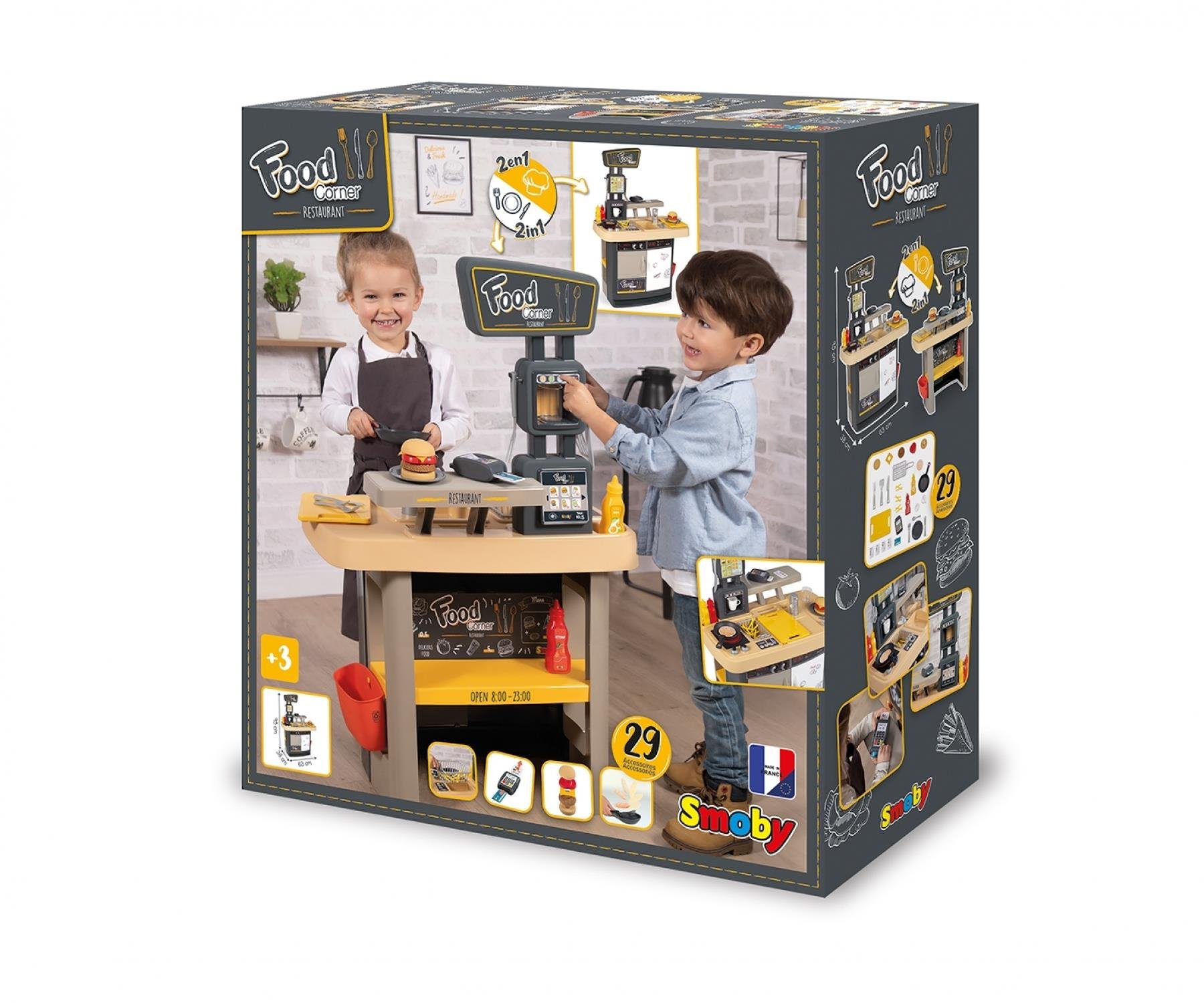 SMOBY FOOD CORNER RESTAURANT Diğer SMB 7600310910
