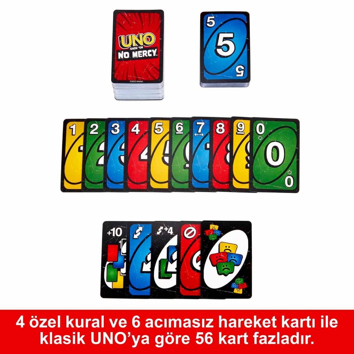 UNO NO MERCY KARTLAR HWV18 Diğer HWV18