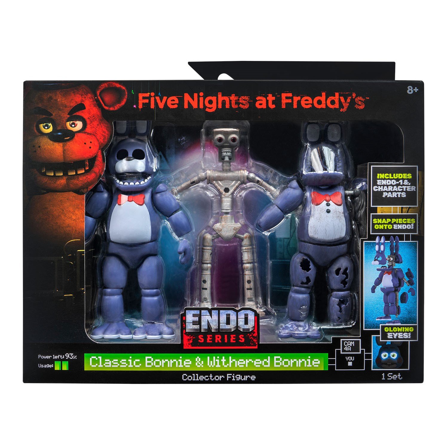 Five Nights at Freddy's 16 CM Endo Seri - Bonnie Figür Set FNF0071-FNF0073 Neco Toys FNF0073