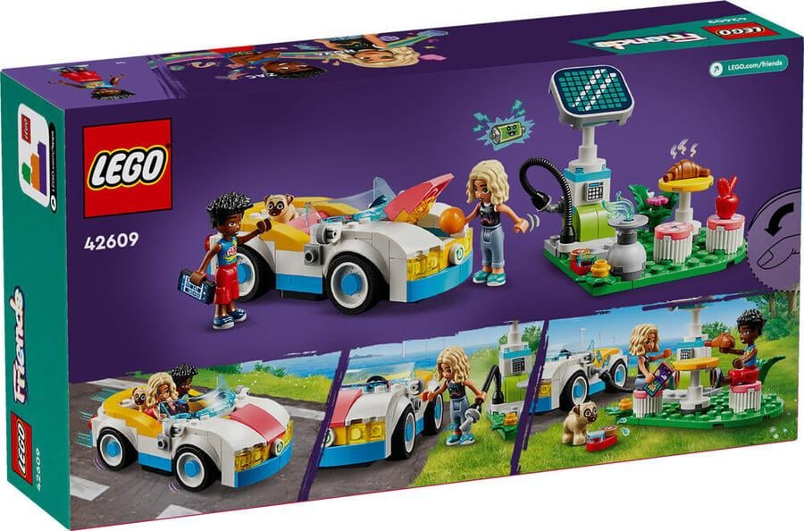 LEGO FRIENDS ELEKTRIKLI ARABA VE SARJ ISTASYONU 42609 Diğer LGF42609