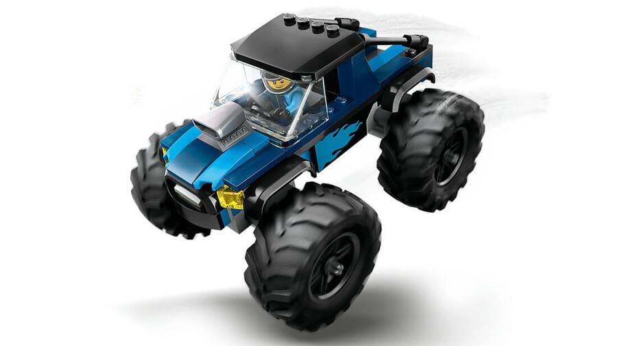 LEGO CITY MAVI CANAVAR KAMYON 60402 Diğer LSC60402