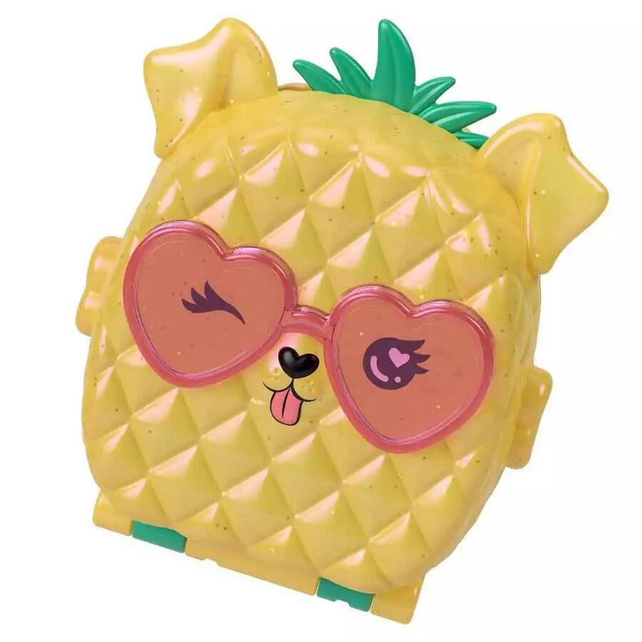 POLLY POCKET PINEAPPLE PUPPY BEACH COMPACT JFV00 Polly Pocket JFV00