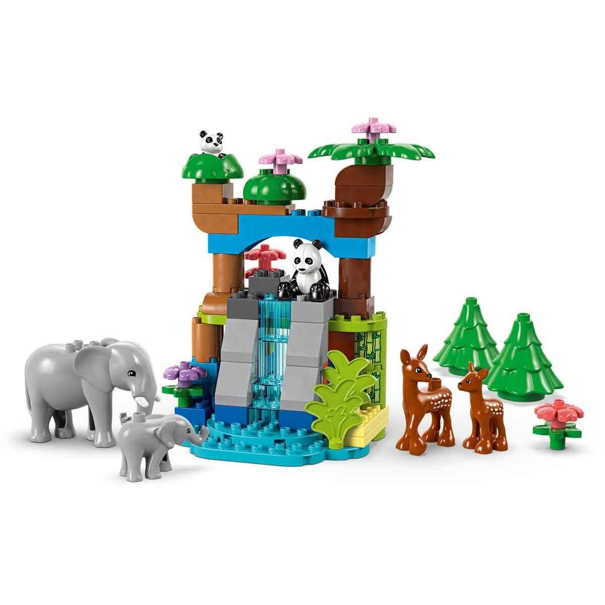 LEGO DUPLO KASABASI 3’U 1 ARADA VAHSI HAYVAN AILELERI 10446 Diğer LED10446