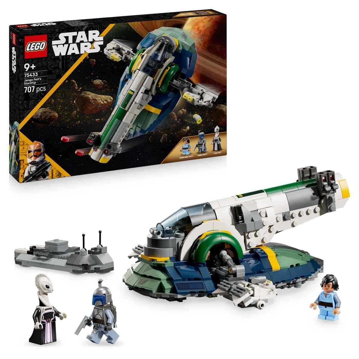 LEGO STAR WARS: KLONLARIN SALDIRISI JANGO FETT’IN STARSHIP’I 75433 Diğer LSW75433