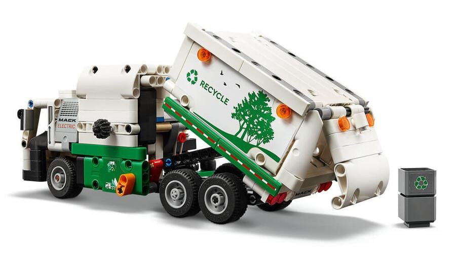 LEGO TECHNIC MACK LR ELECTRIC COP KAMYONU 42167 Diğer LMT42167