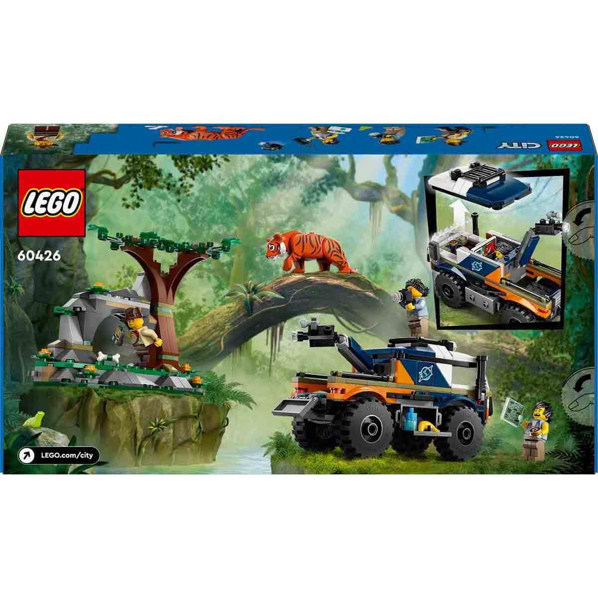 LEGO CITY ORMAN KASIFININ ARAZI KAMYONU 60426 Diğer LSC60426