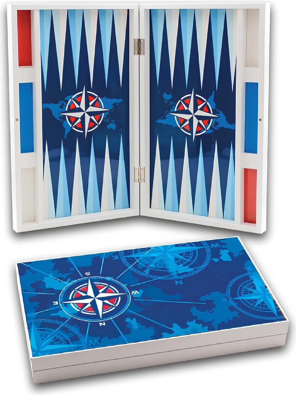 Elegance Glossy Azure Tavla KS Games T82