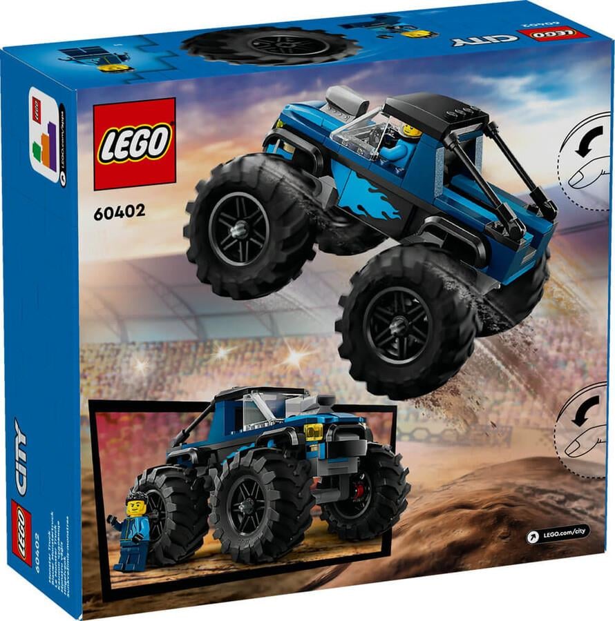 LEGO CITY MAVI CANAVAR KAMYON 60402 Diğer LSC60402