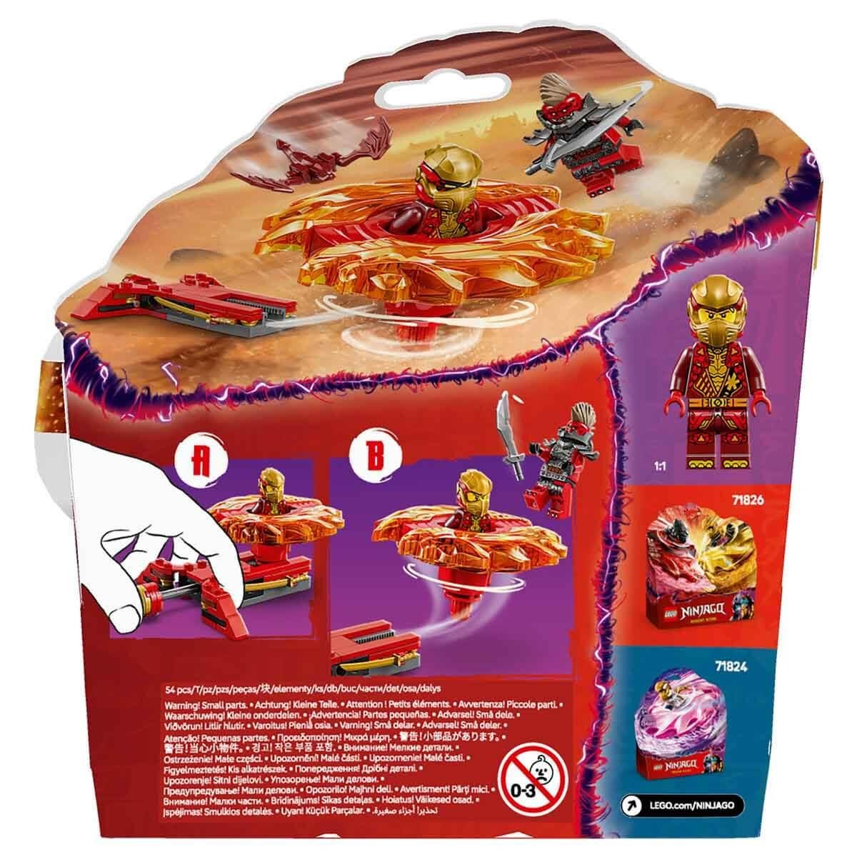 LEGO NINJAGO KAI’NIN EJDERHA SPINJITZU TOPACI 71823 Diğer LSL71823