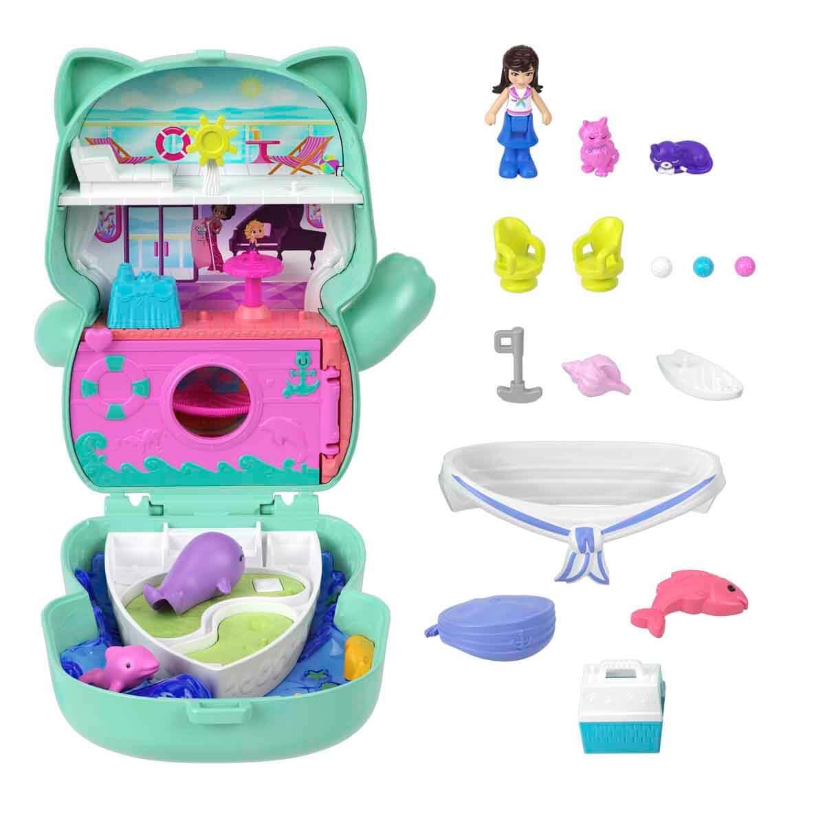 POLLY POCKET VE MACERALARI KOMPAKT OYUN SETI JFG56-JCR37 Diğer JCR37