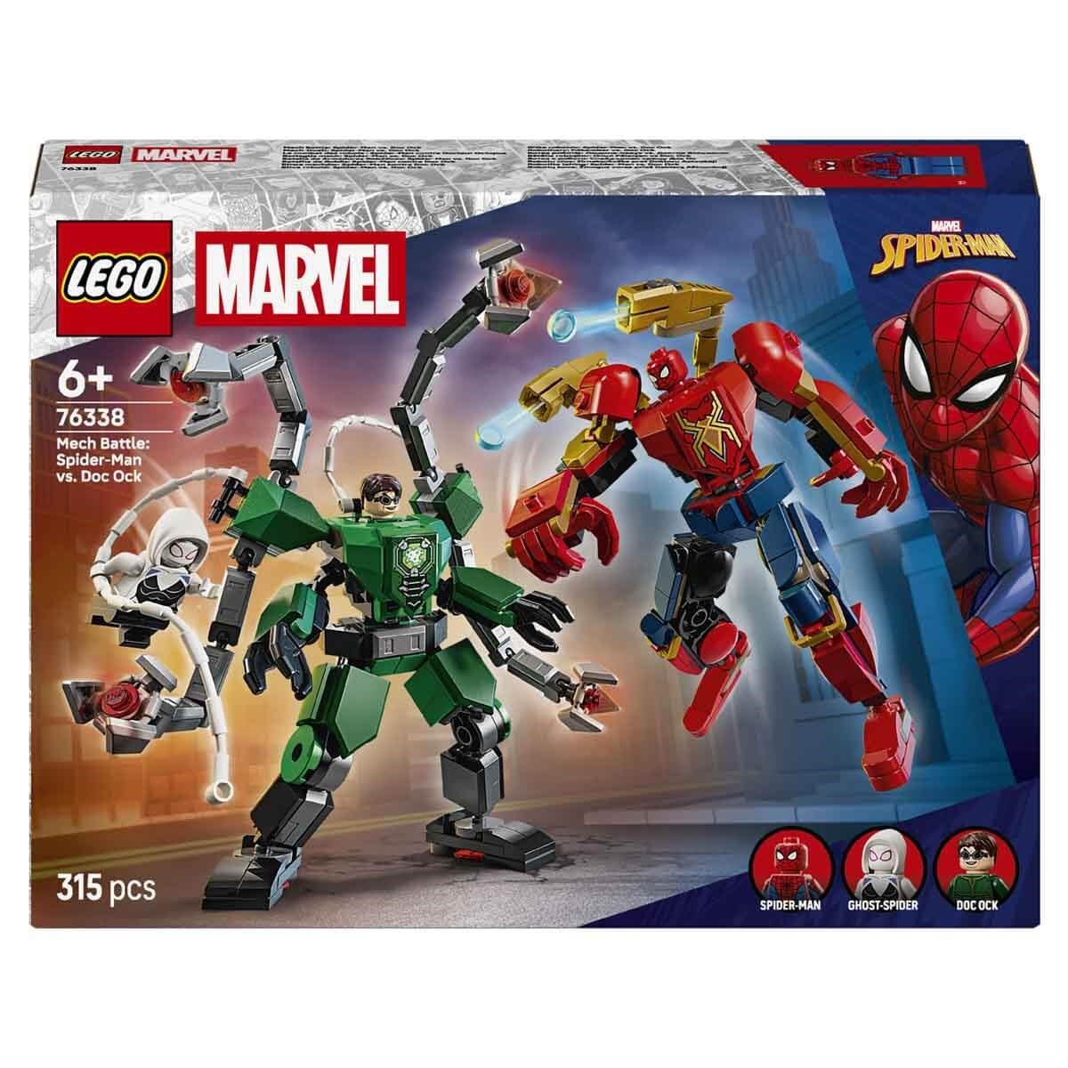 LEGO MARVEL ROBOT SAVASI: ORUMCEK ADAM DOKTOR OKTOPUS'A KARSI 76338 Lego LSS76338
