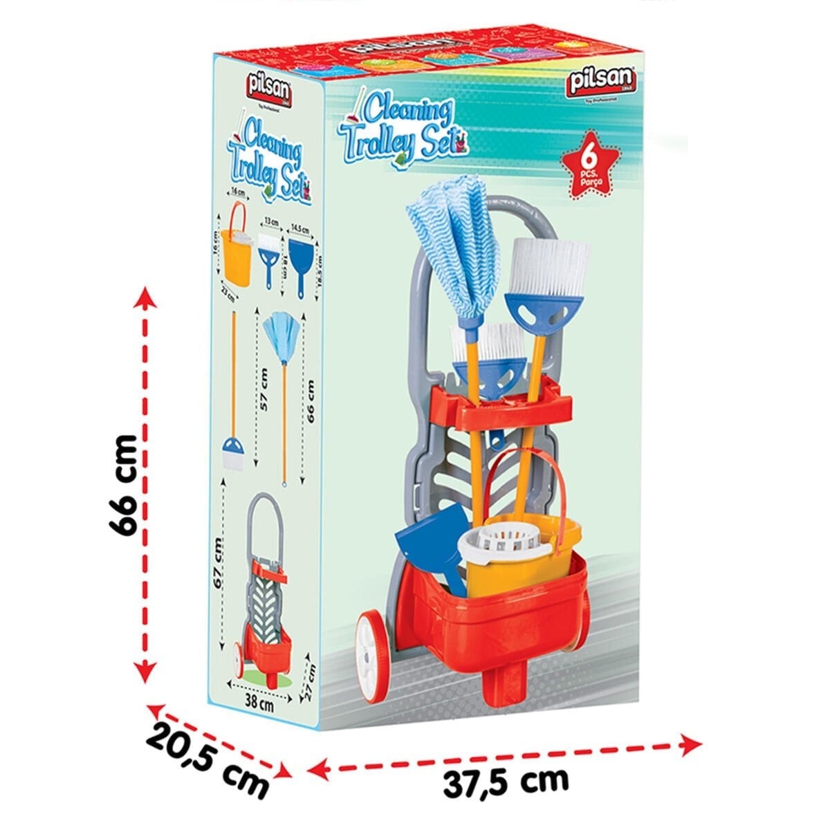 PILSAN ARABALI TEMIZLIK SETI 07 620 Diğer PLS 07 620