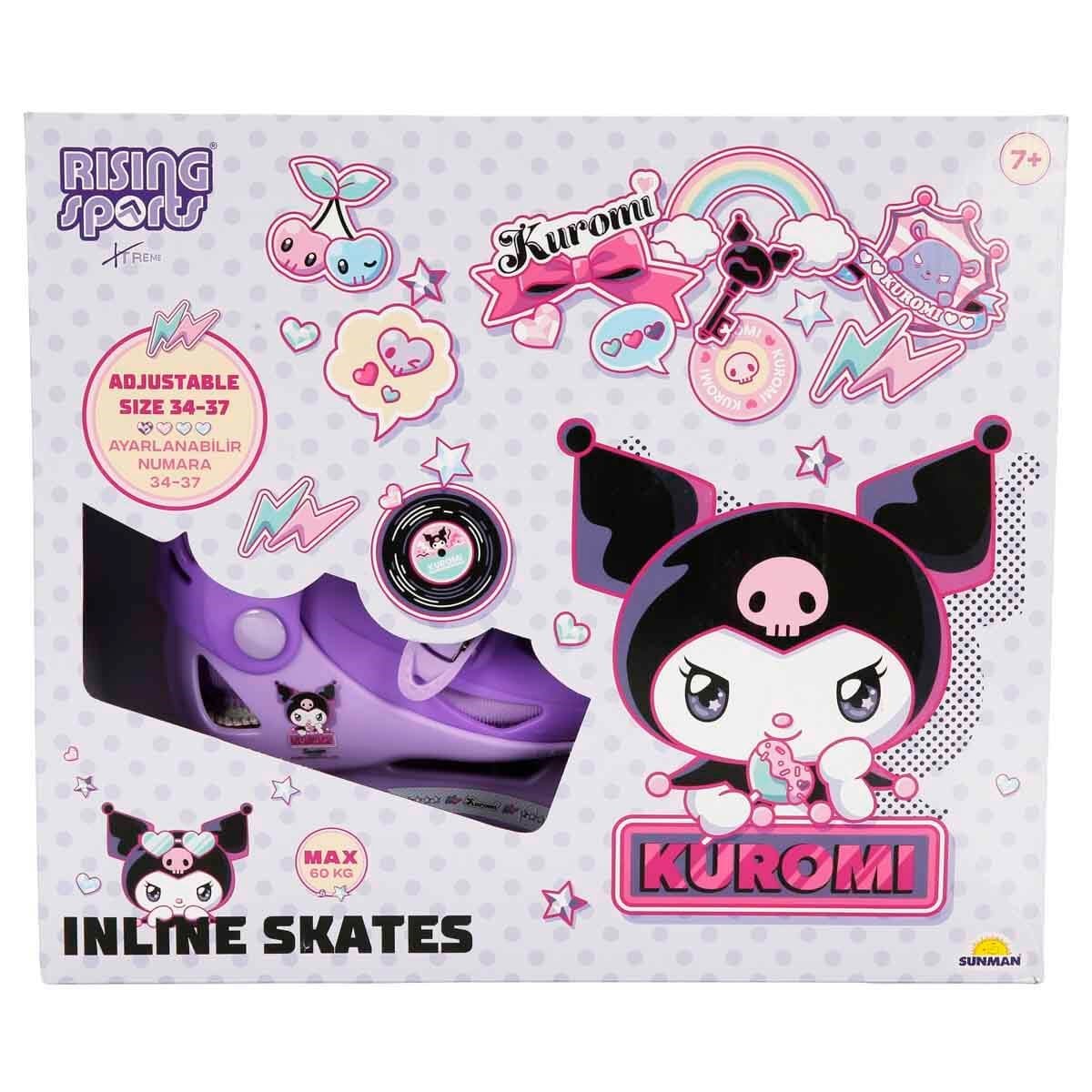 Rising Sports Kuromi Inline 4 Tekerlekli Paten Sunman S01006418