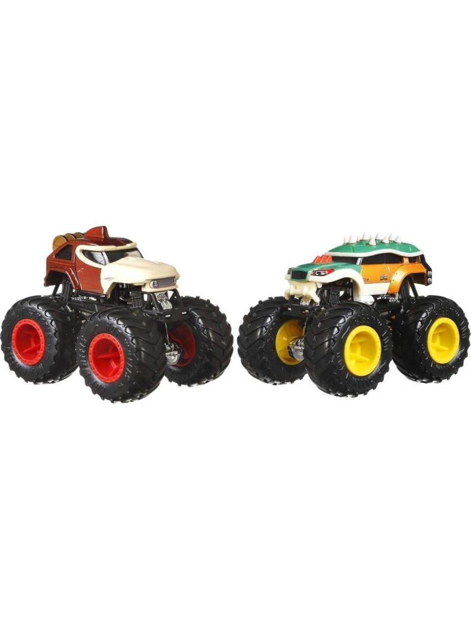 Hot Wheels 1:64 Monster Trucks İkili Araçlar Donkey Kong vs Bowser Hot Wheels HWN69