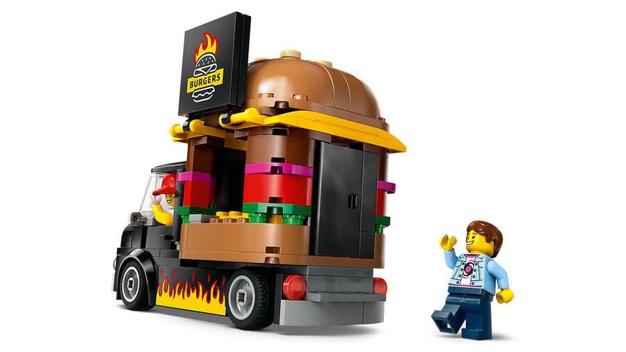 LEGO® CITY HAMBURGER KAMYONU 60404 Diğer LSC60404
