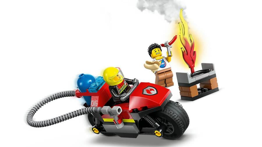 LEGO CITY ITFAIYE KURTARMA MOTOSIKLETI 60410 Diğer LSC60410
