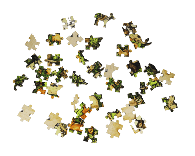 Redka Wooden Jigsaw Animals Redka RD5643 A