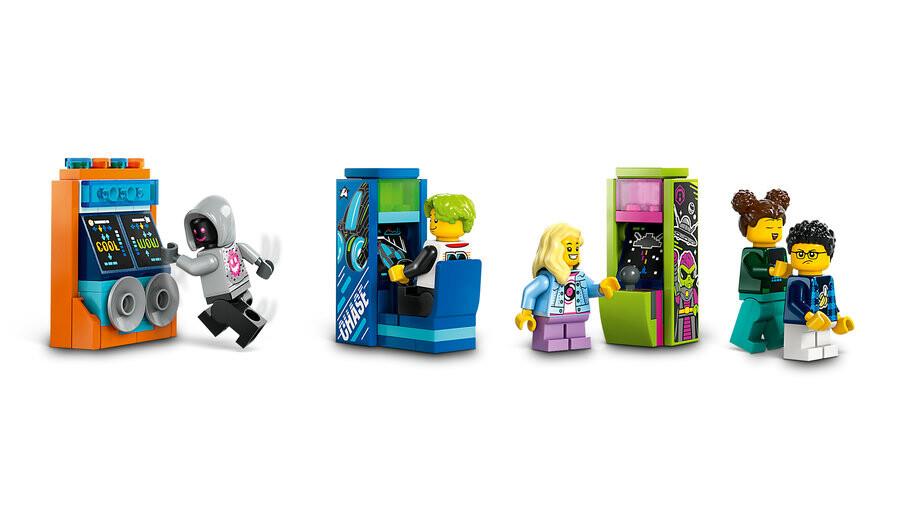 LEGO CITY ROBOT DUNYASI HIZ TRENI PARKI 60421 Diğer LSC60421