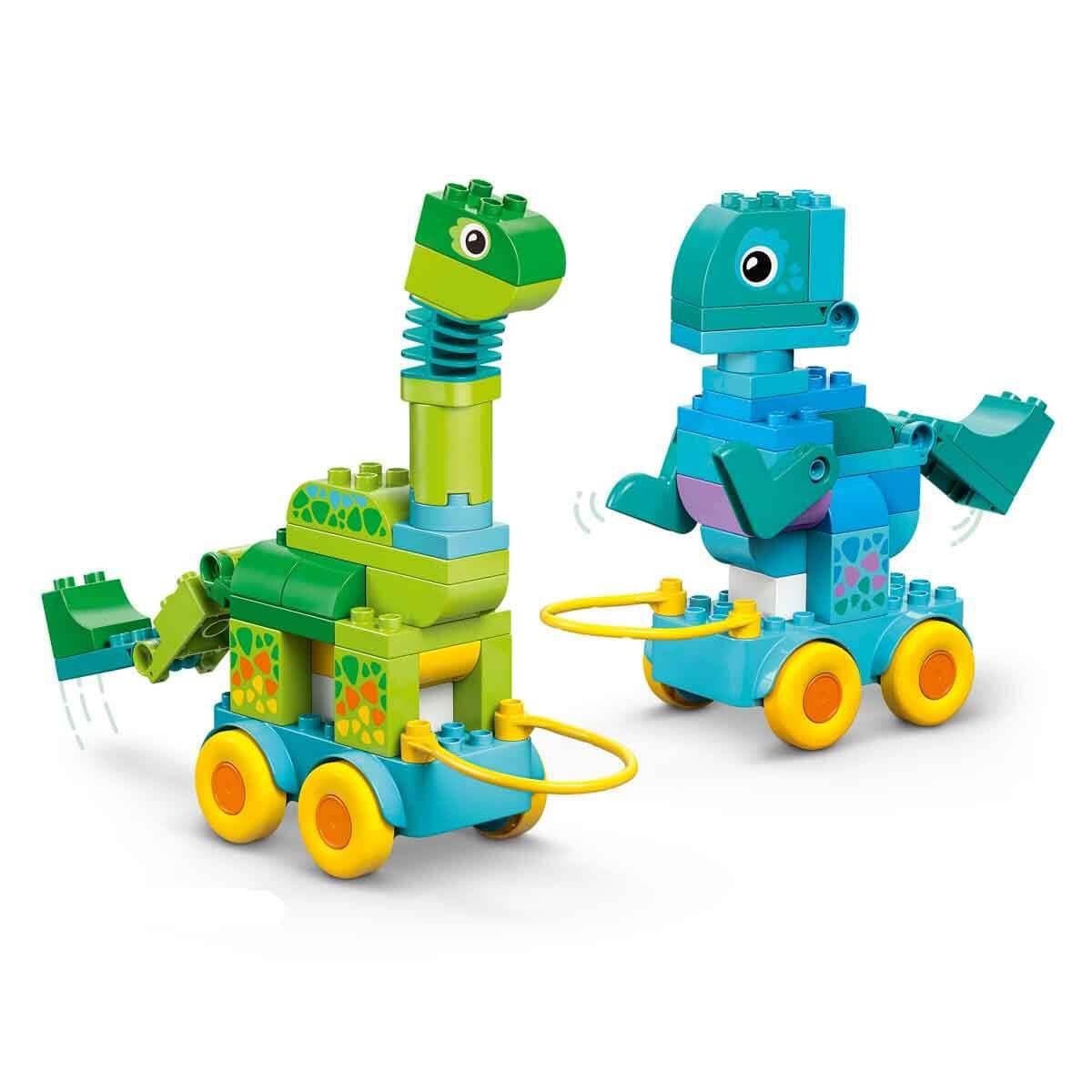 LEGO DUPLO KASABASI 3’U 1 ARADA TEKERLEKLI DINOZORLAR 10451 Diğer LED10451