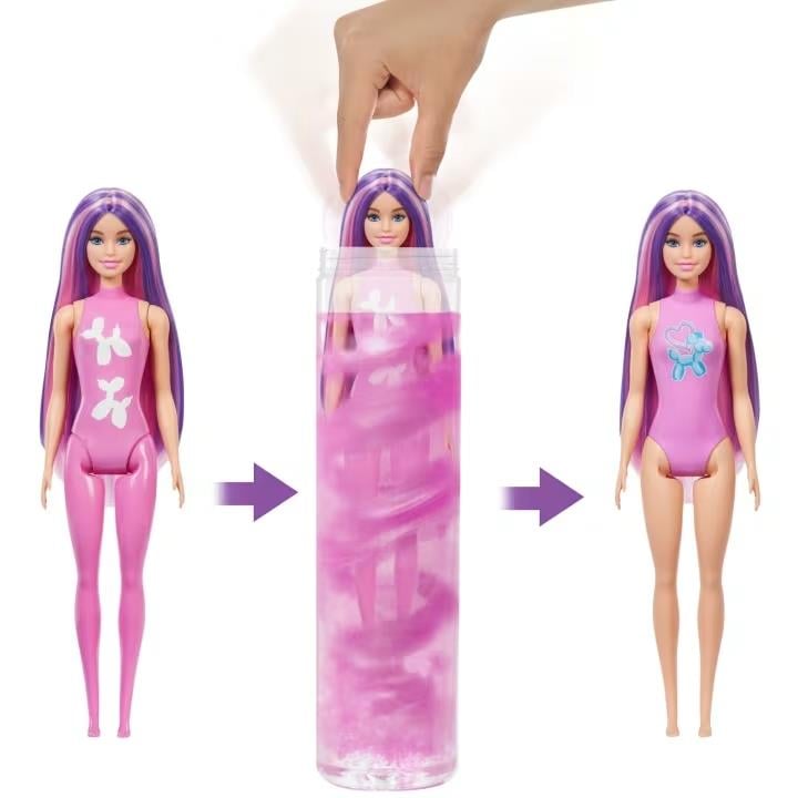 BARBIE COLOR REVEAL BALONDAN HAYVAN FIGURLERI SERISI JFV58 Diğer JFV58