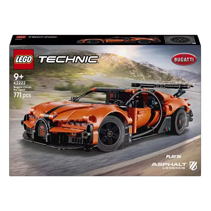 LEGO TECHNIC BUGATTI CHIRON PUR SPORT HIPER ARABA 42222 Diğer LMT42222