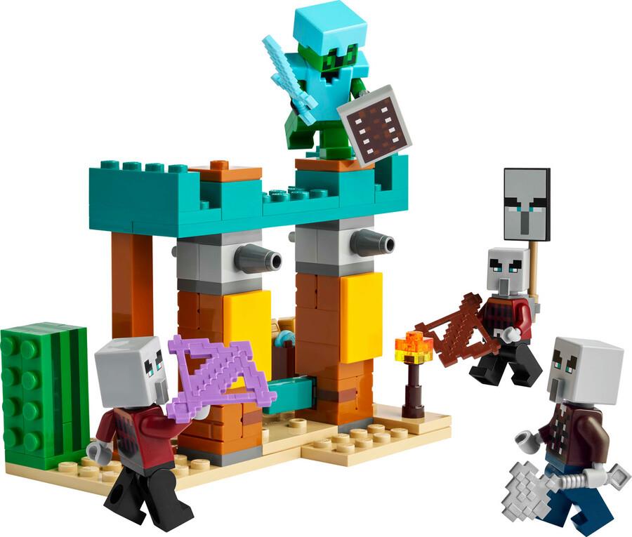 LEGO MINECRAFT SERSERI KOYLU COL DEVRIYESI 21267 Diğer LMN21267
