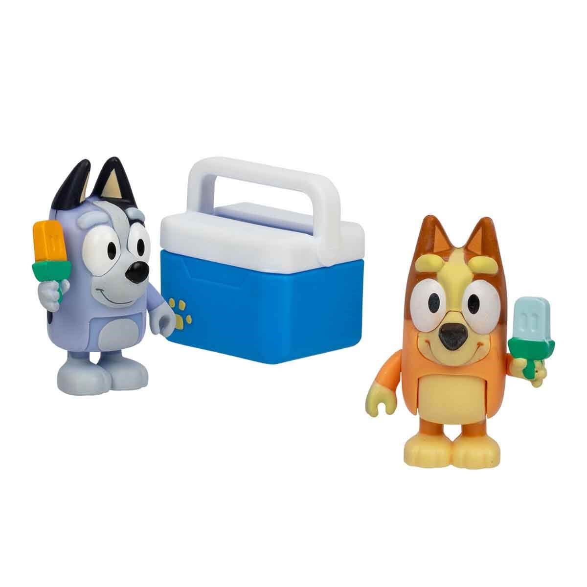 BLUEY BLUEY SOCKS & BINGO MINI FIGURE 2-PACK ICE BLOCKS 18912-18914 Diğer BLUEY 18914