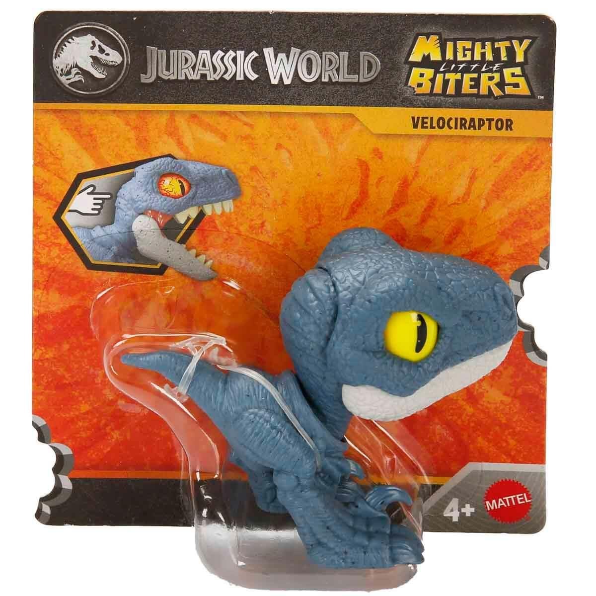 JURASSIC WORLD MIGHTY LITTLE BITERS DINOZOR FIGURU VELOCIRAPTOR JFC86-JFC90 Diğer JFC90