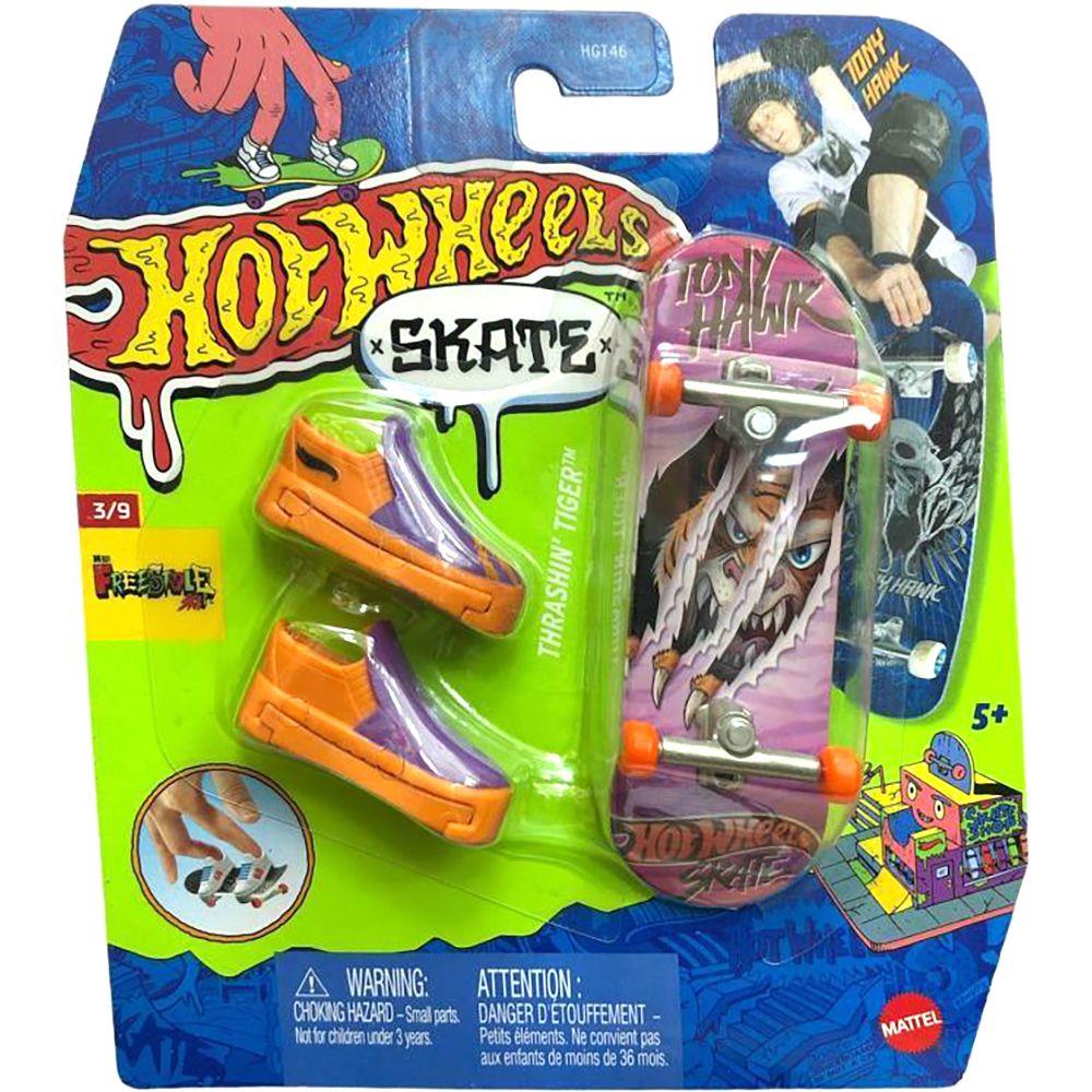 Hot Wheels Skate Parmak Kaykay ve Ayakkabı HGT46-HVJ93 Hot Wheels HVJ93