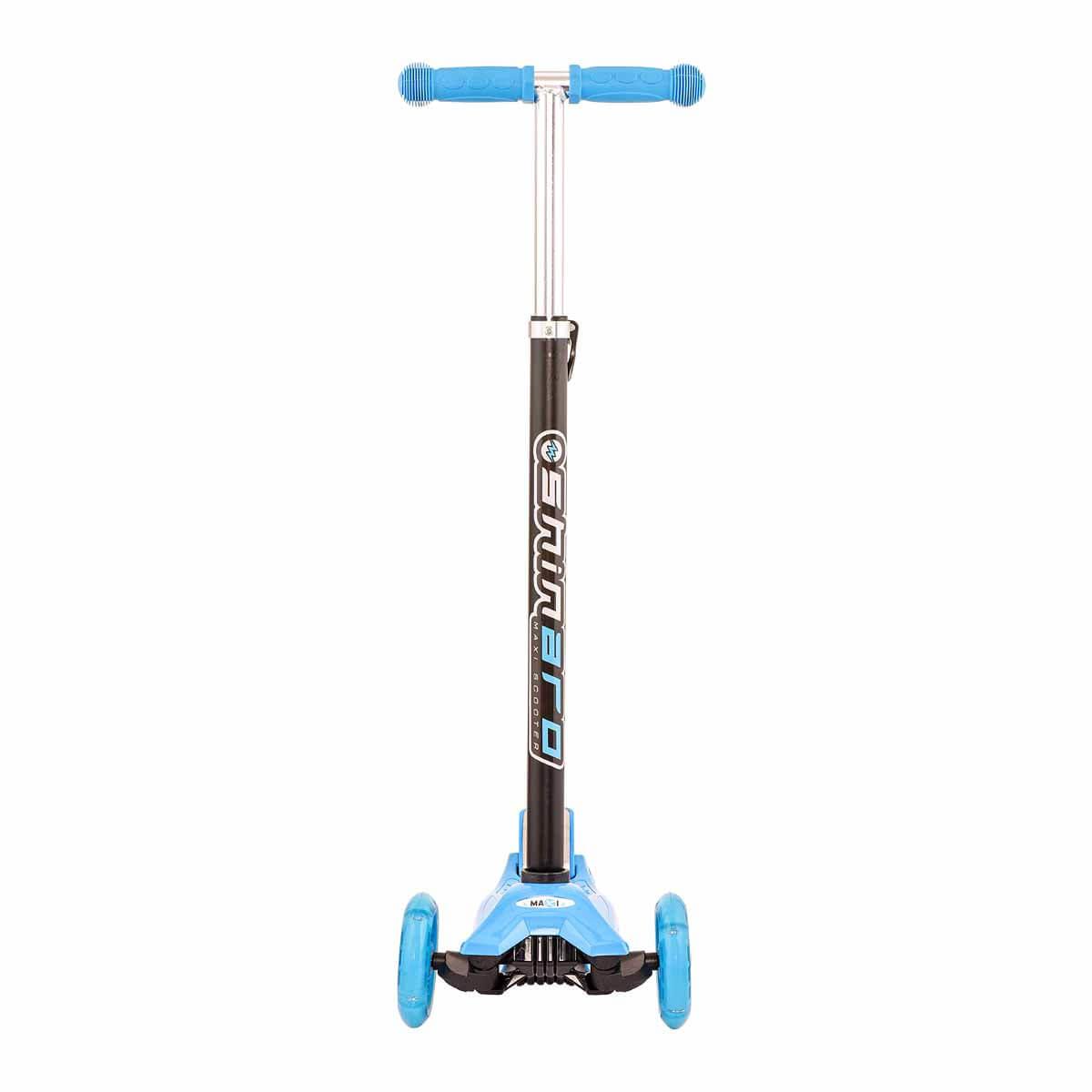 Shinaro 3 Tekerlekli Işıklı Mavi Maxi Scooter Shinaro CN254 SHN MV