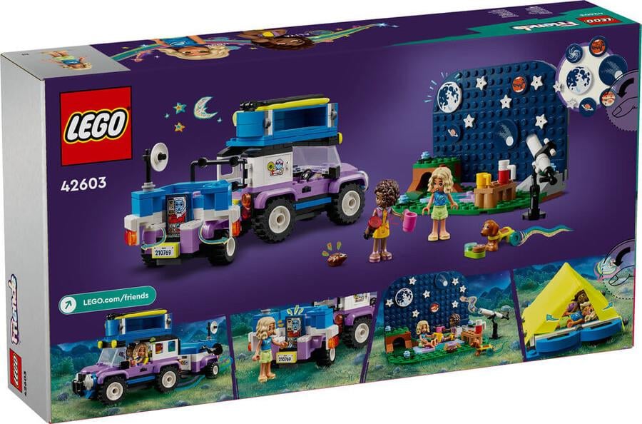 LEGO FRIENDS YILDIZ GOZLEMLEME KAMP ARACI 42603 Diğer LGF42603