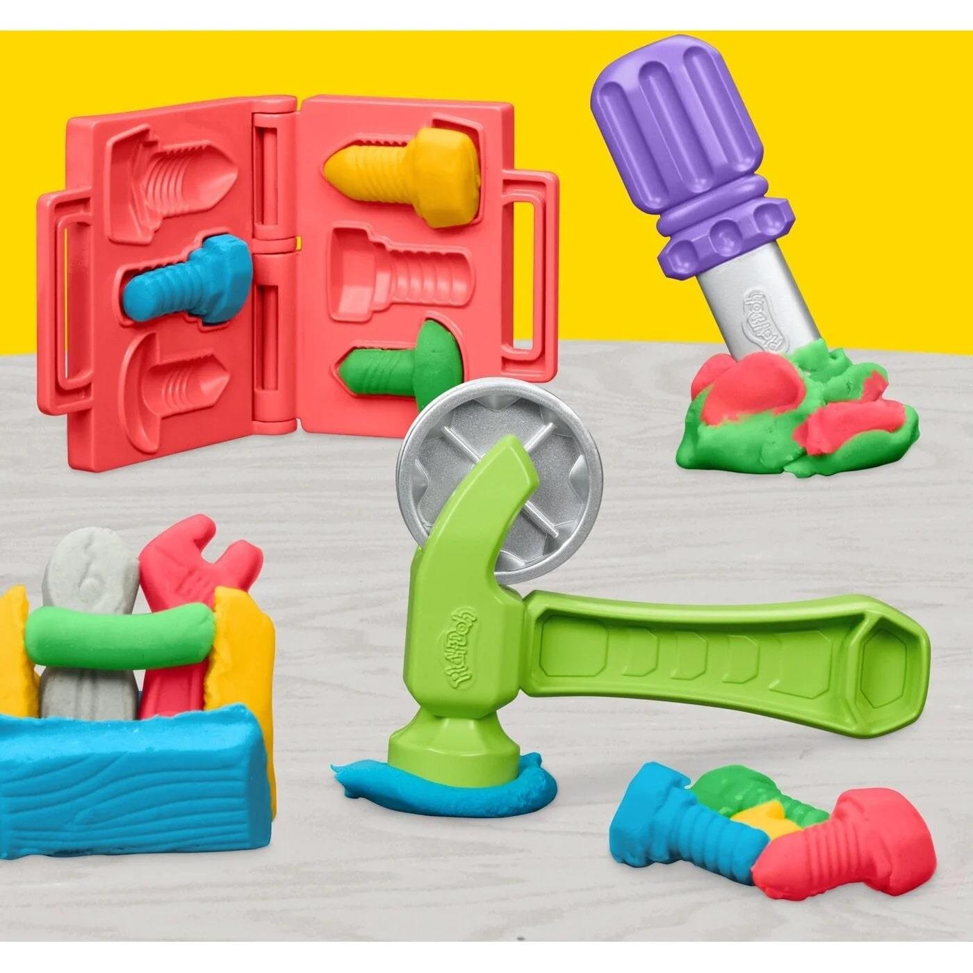 PLAY DOH DAMGA VE TESTERE ALETI TEZGAHI F9141 Diğer F9141