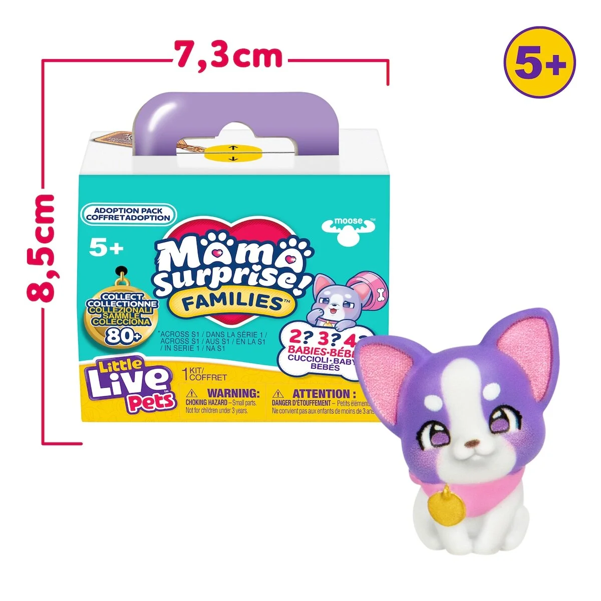 LITTLE LIVE PETS LIVE PETS MAMA SURPRISE FAMILIES DOGS LP305000 Diğer LP305000