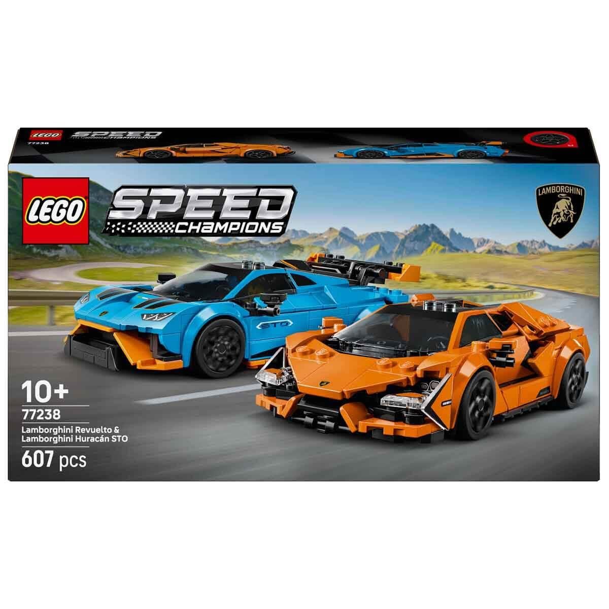 LEGO SPEED CHAMPIONS LAMBORGHINI REVUELTO & HURACÁN STO 77238 Diğer LSR77238