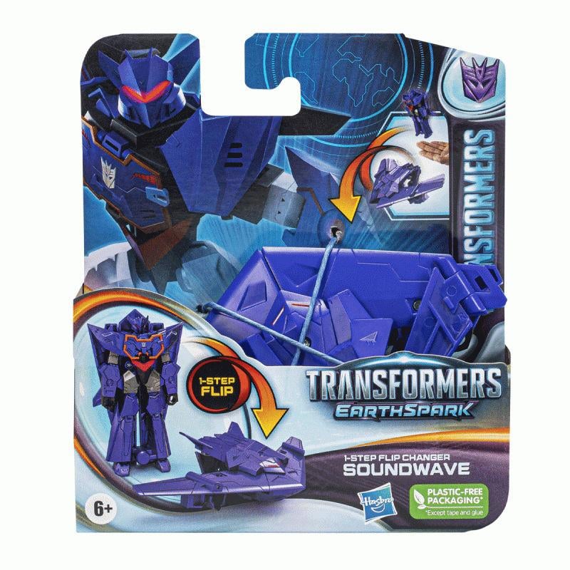 Transformers Earthspark Tek Adımda Dönüşen Figür Soundwave F6229-F6714 Transformers F6714