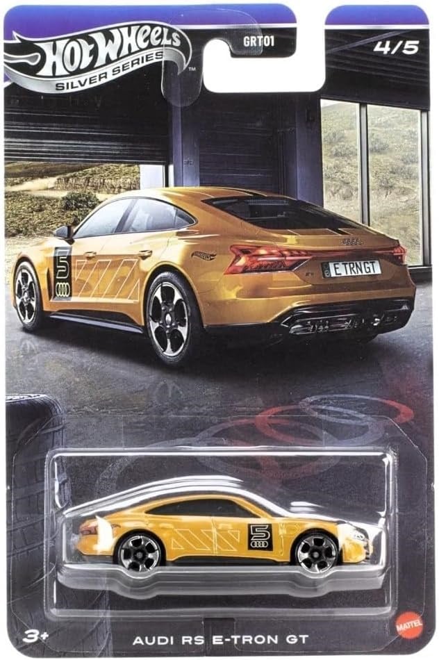 Hot Wheels Silver Series 1:64 Audi RS E-Tron GT GRT01-JKY18 Hot Wheels JKY18