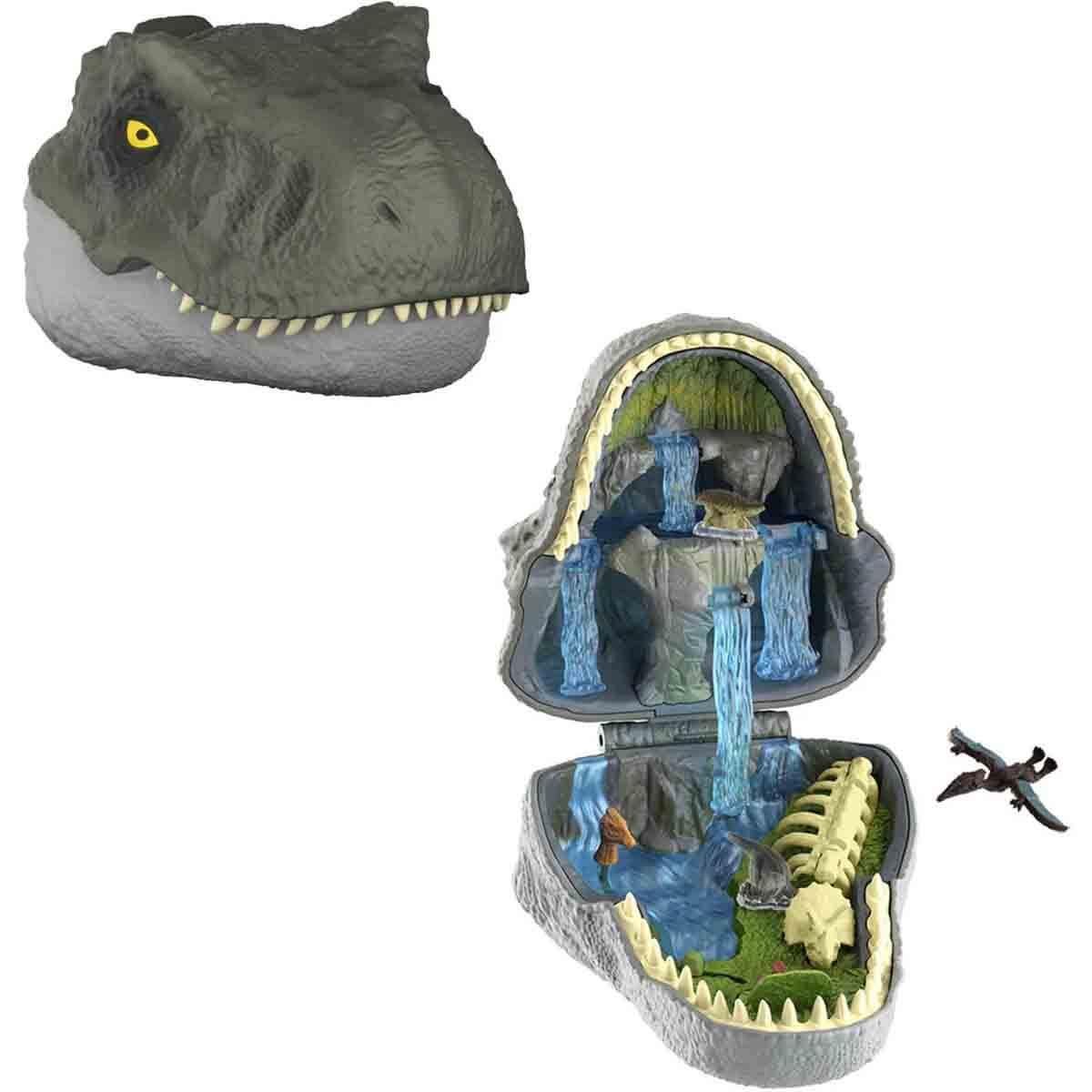 JURASSIC WORLD MIKRO OYUN SETI TYRANNOSAURUS REX JGB96-JGB97 Diğer JGB97