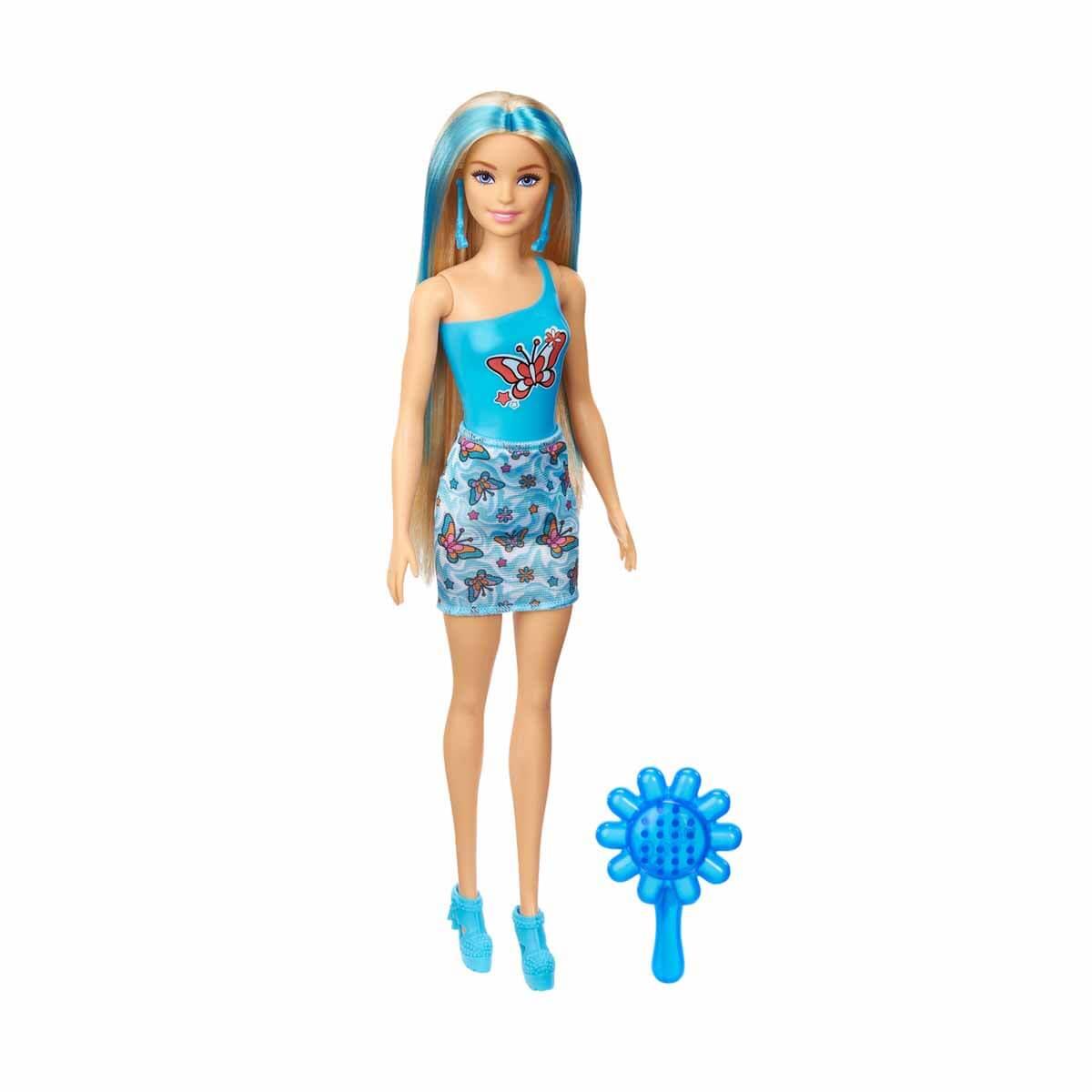 BARBIE COLOR REVEAL RENK DEGISTIREN BARBIE GOKKUSAGI SERISI SURPRIZ PAKET HRK06 Diğer HRK06