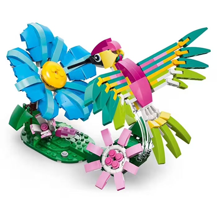 LEGO CREATOR 3’U 1 ARADA VAHSI HAYVANLAR: RENKLI SINEK KUSU 31384 Diğer LMC31384