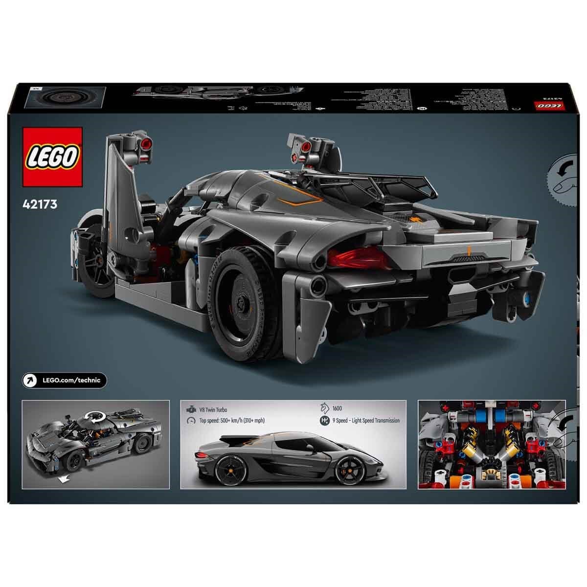 LEGO TECHNIC KOENIGSEGG JESKO ABSOLUT GRI HIPER ARABA 42173 Diğer LMT42173