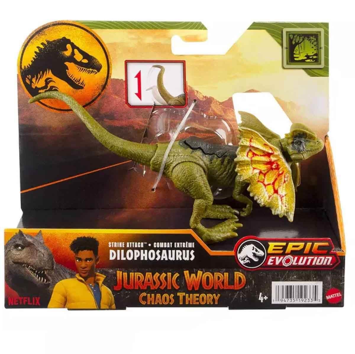 JURASSIC WORLD HAREKETLI DINOZOR FIGURLERI DILOPHOSAURUS HLN63-HTK65 Diğer HTK65