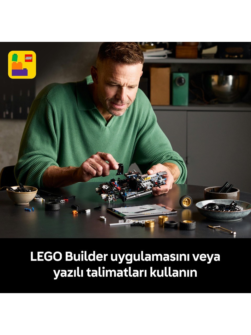 LEGO Technic 1966 Ford GT40 MKII Yarış Arabası 42223 Lego LMT42223