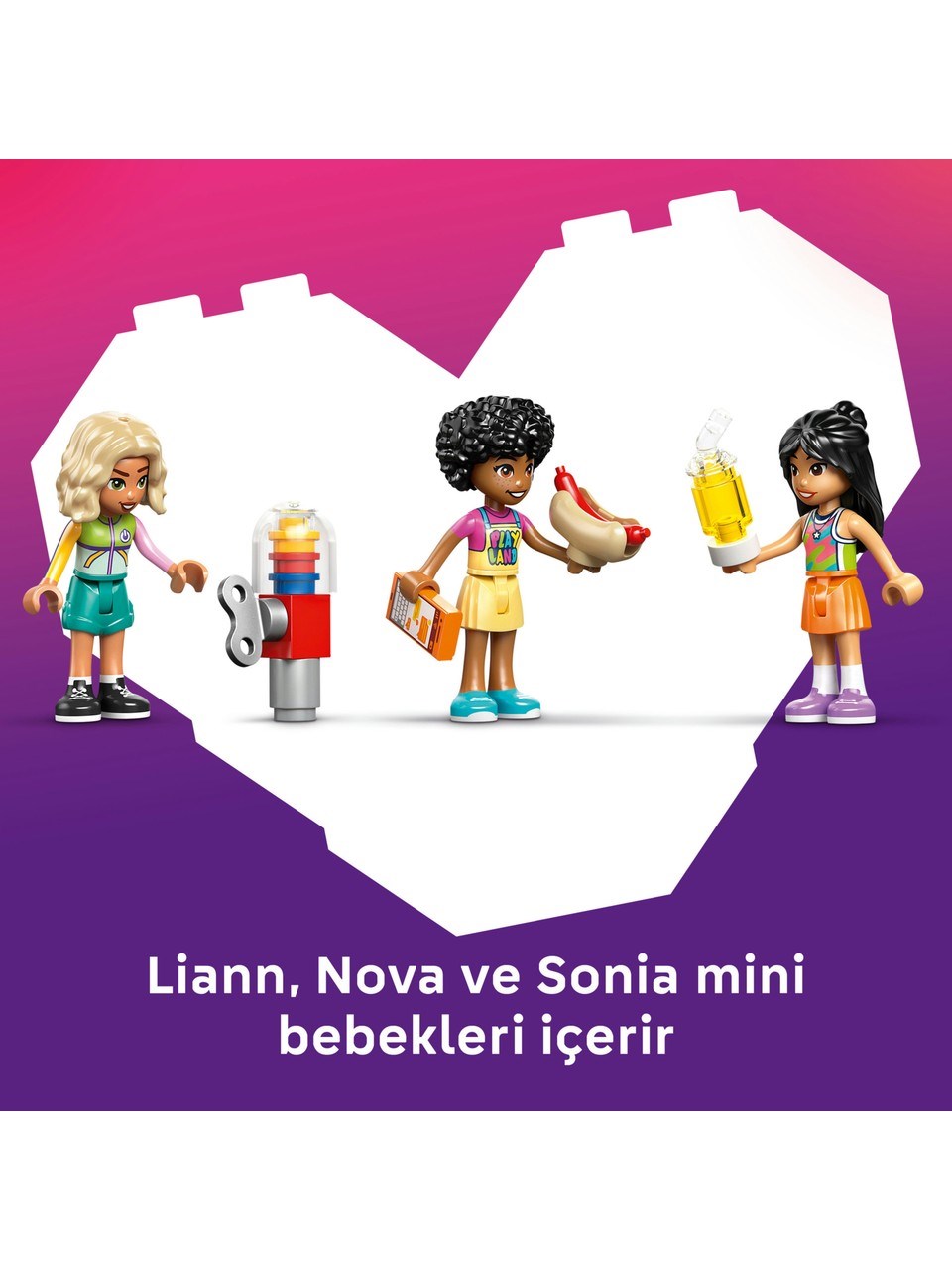 LEGO Friends Eğlenceli Kapalı Oyun Parkı 42686 Diğer LGF42686