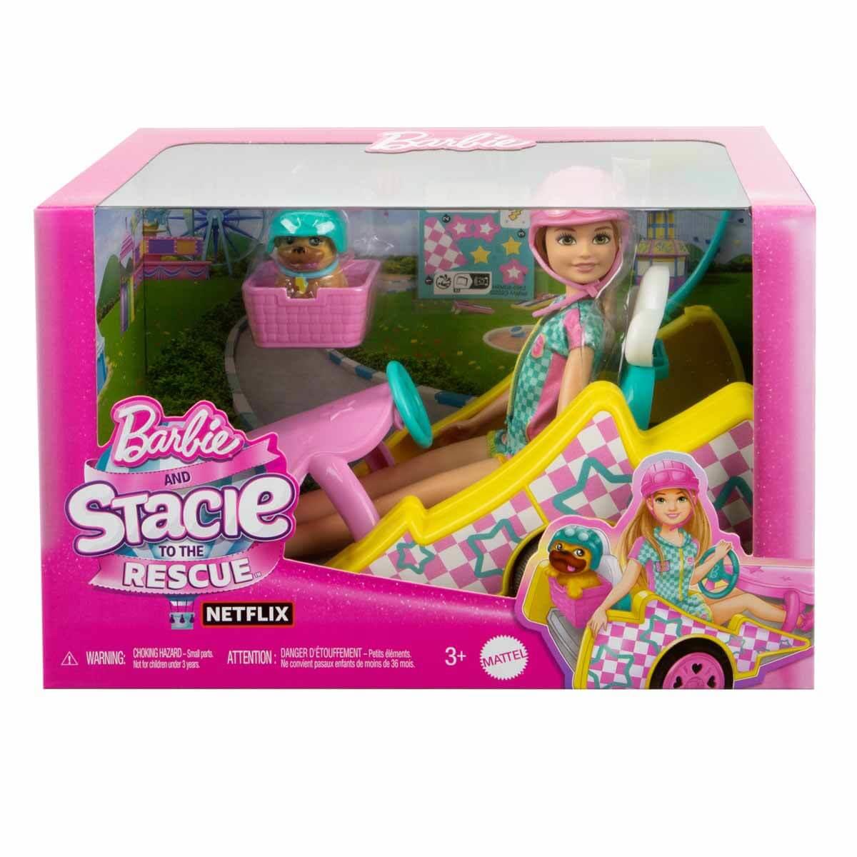 BARBIE STACIE VE GO KART ARABASI HRM08 Diğer HRM08